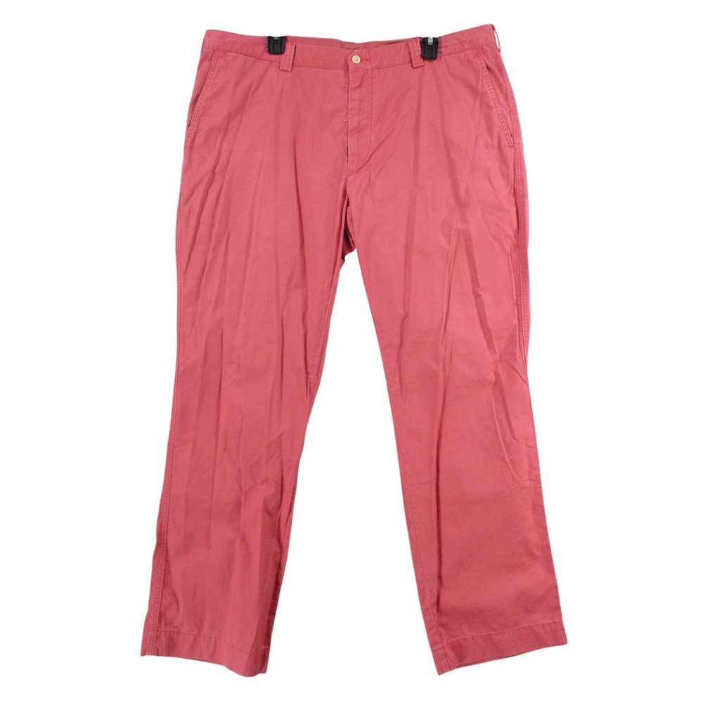 Polo Ralph Lauren Suffield Pant Mens 40x32 Salmon Pink Pima Cotton Chino Pants